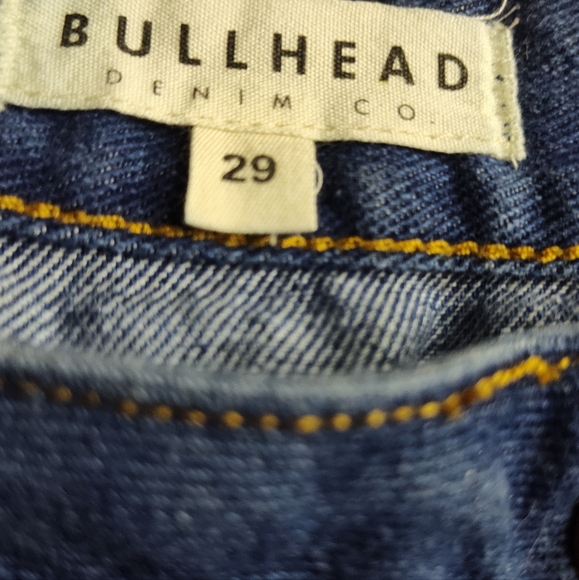Bullhead Jeans Co. Women's A line Denim Mini Skirt Size 29 - Picture 4 of 5